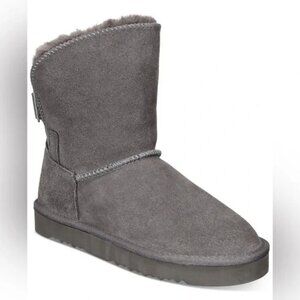 Style & Co. Women's Teeny Suede Cold Weather Boots Closed Toe Grey Size 9 Medium